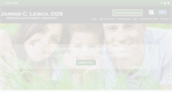 Desktop Screenshot of leischdds.com